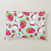 ドラゴンフルーツパターン アクセントクッション (裏面)