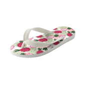 ドラゴンフルーツパターン キッズビーチサンダル (アングル)