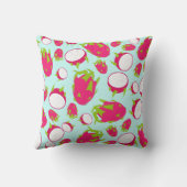 ドラゴンフルーツパターン クッション (裏面)