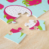 ドラゴンフルーツパターン ジグソーパズル (側面)