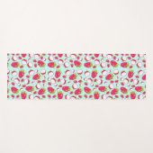 ドラゴンフルーツパターン ヨガマット (正面(横))