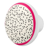 ドラゴンフルーツ様式の果物切れ セラミックノブ (右)