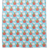 ドラゴンフルーツ シャワーカーテン (正面)