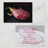 ドラゴンフルーツ – フードインポータ/シェフ 名刺 (正面/裏面)