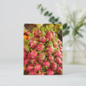 ドラゴンフルーツ| Can Duoc Market ポストカード (スタンド正面)