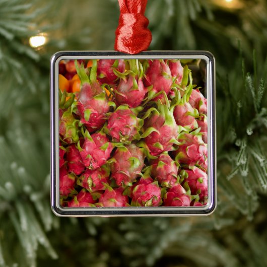 ドラゴンフルーツ | Duoc市場 メタルオーナメント (ツリー)