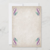 ドラゴンフローラ結婚ズ 招待状 (裏面)