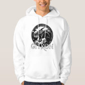 ドラゴンフード付きスウェットシャツ | GitKon：コードフェローシップ パーカ (正面)