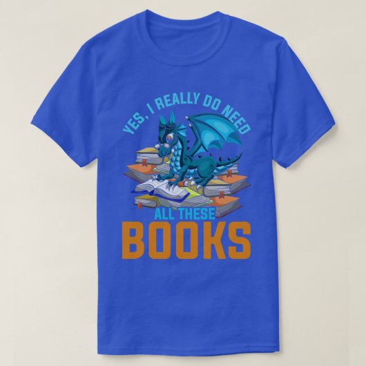 ドラゴンブックスおたく読ズ Tシャツ (デザイン正面)