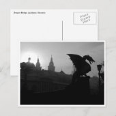 ドラゴンブリッジ スロベニア ポストカード (正面/裏面)