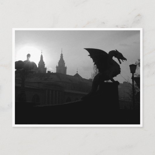 ドラゴンブリッジ スロベニア ポストカード (正面)