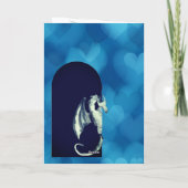 ドラゴンブルーハート孫娘バレンタインデー カード (裏面)