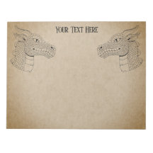 ドラゴンヘッドのプロフィールB&W