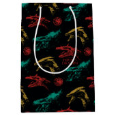 ドラゴンヘッドパターン ミディアムペーパーバッグ (正面)