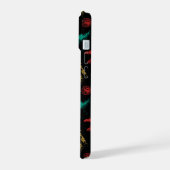 ドラゴンヘッドパターン iPhone 15ケース (左側面)