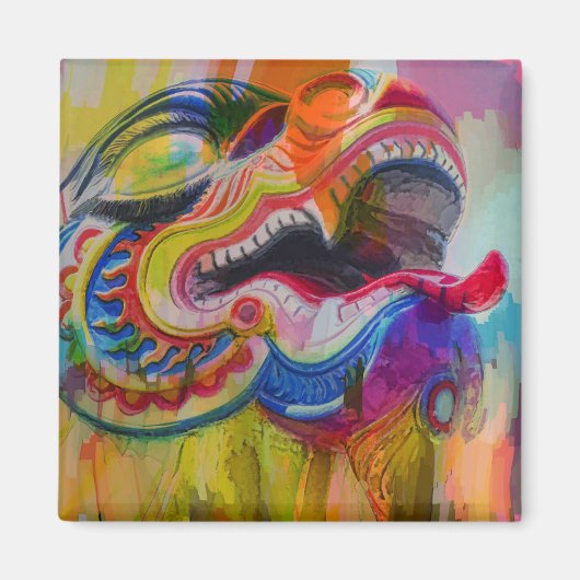 ドラゴンヘッドマグネット マグネット (正面)