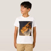 ドラゴンヘッドレッドアイズ Tシャツ (正面フル)