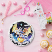 ドラゴンベインスパイアビーシャワー ペーパープレート (パーティー)