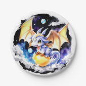 ドラゴンベインスパイアビーシャワー ペーパープレート (正面)