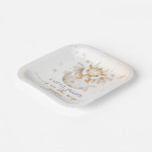 ドラゴンベビーシャワーかわいいボホ ペーパープレート (傾斜あり)