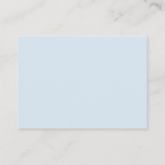 ドラゴンベビーシャワーかわいい少年ブルー本ベビー エンクロージャーカード (裏面)