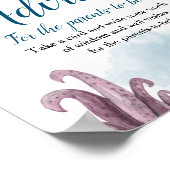 ドラゴンベビーシャワーアドバイス ポスター (角)