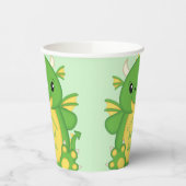 ドラゴンベビーシャワーグリーン 紙コップ (左)