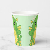 ドラゴンベビーシャワーグリーン 紙コップ (右)