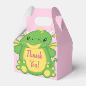 ドラゴンベビーシャワーピンク フェイバーボックス (裏面サイド)