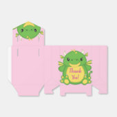 ドラゴンベビーシャワーピンク フェイバーボックス (折り畳みなし)