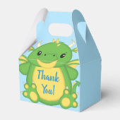 ドラゴンベビーシャワーブルー フェイバーボックス (裏面サイド)