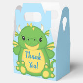 ドラゴンベビーシャワーブルー フェイバーボックス (オープン)