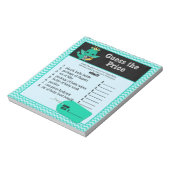 ドラゴンベビーシャワー価格を推測する右ゲーム40pg ノートパッド (回転)