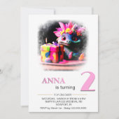 *~*ドラゴンベビー写真時代2 AP88誕生日会 招待状 (正面)