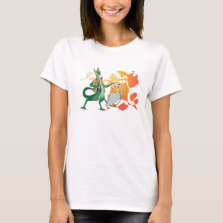 ドラゴンペインターを"想像して下さい" Tシャツ