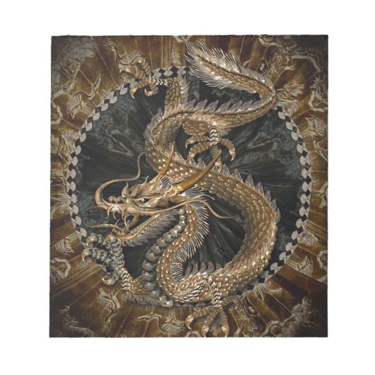 ドラゴンペンタグラム ノートパッド (正面)