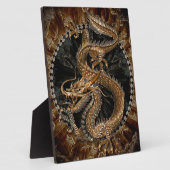 ドラゴンペンタグラム フォトプラーク (側面)