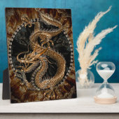 ドラゴンペンタグラム フォトプラーク (側面)