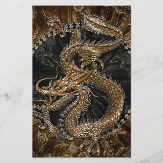 ドラゴンペンタグラム 便箋 (正面)