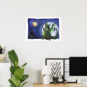 ドラゴンホールウォッチアート ポスター (ホームオフィス)