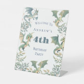 ドラゴンボーイズ第3回45回バースデーパーティー招待状 台座サイン (正面)