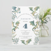 ドラゴンボーイズ第3回45回バースデーパーティー招待状 招待状 (スタンド正面)