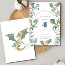 ドラゴンボーイズ第3回45回バースデーパーティー招待状