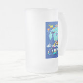 ドラゴンボートが呼んでいる フロストグラスビールジョッキ (正面右)