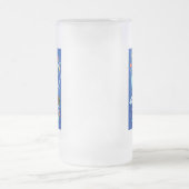 ドラゴンボートが呼んでいる フロストグラスビールジョッキ (中央)