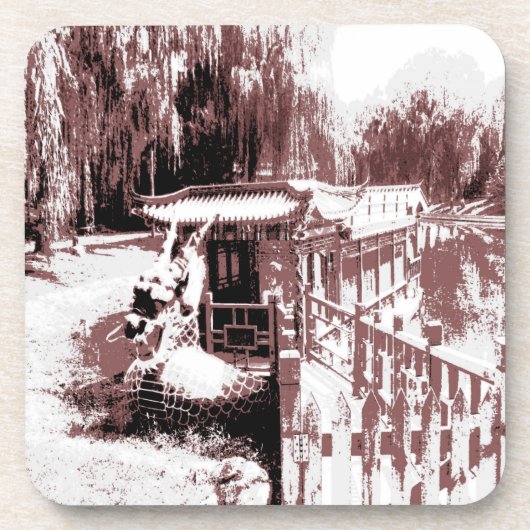 ドラゴンボートコルクコースター コースター (正面)