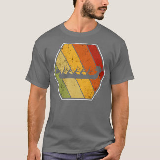 ドラゴンボートチームレトロヴィンテージロゴ Tシャツ