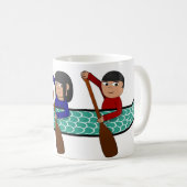ドラゴンボートフェスティバル中国の:伝統セレブラシオ コーヒーマグカップ (正面右)