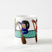 ドラゴンボートフェスティバル中国の:伝統セレブラシオ コーヒーマグカップ (中央)