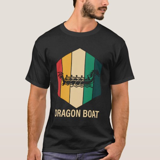 ドラゴンボートボート Tシャツ (正面)